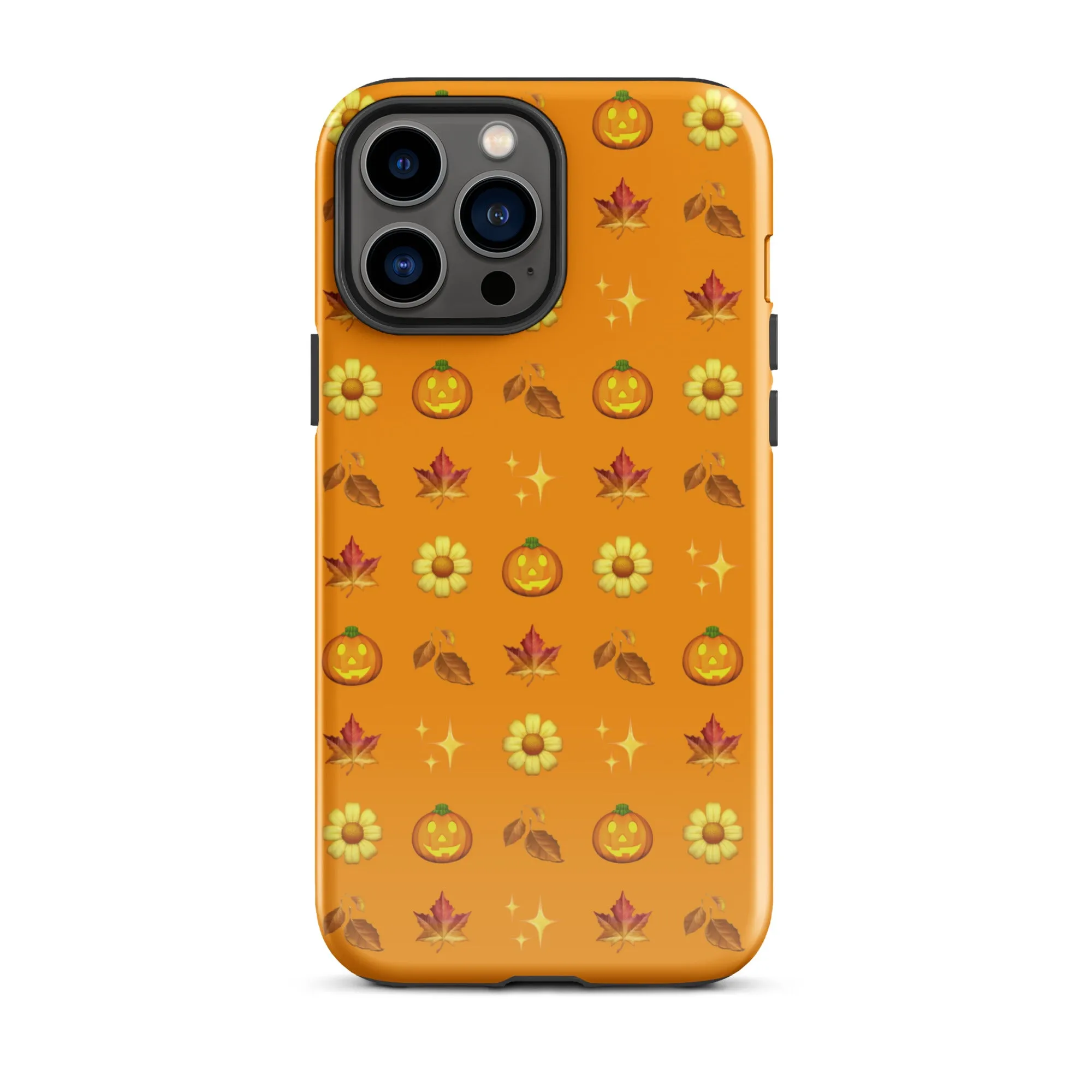 Autumn fall pattern iPhone case